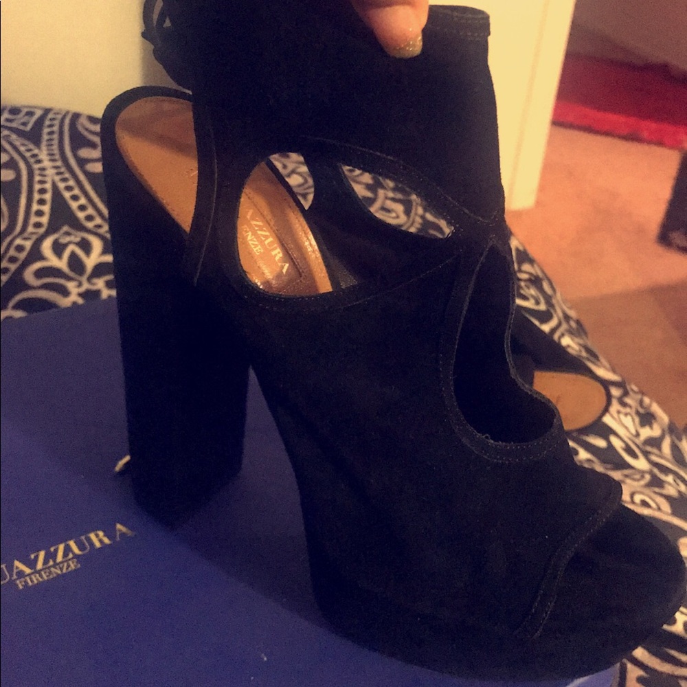 Aquazzura Firenze: Sexy Thing Plateau 140 - Picture 5 of 7